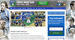 Desktop Screenshot of libertyrugby.org